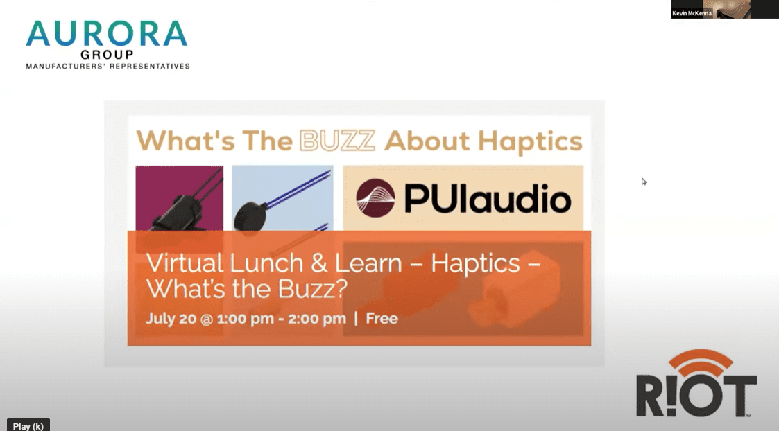 Aurora Group & PUI Audio – Virtual Lunch & Learn