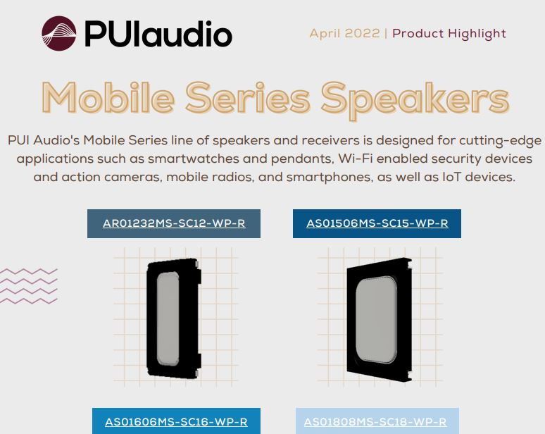 Mobile Speakers Product Highlight