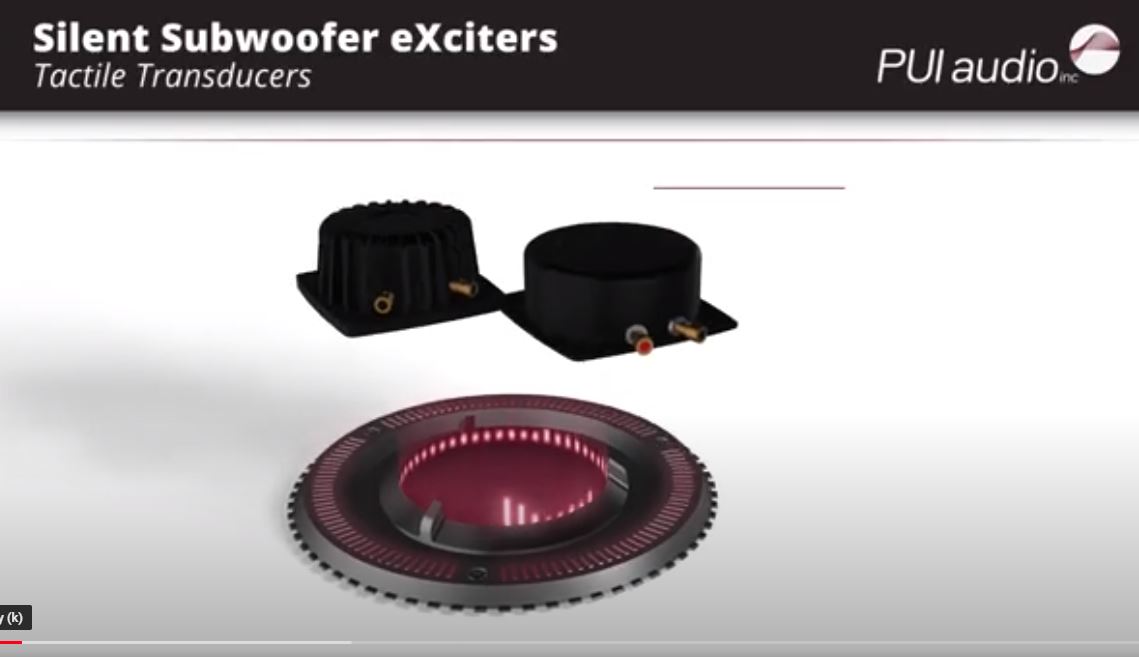 Silent Subwoofer Exciter Product Demo