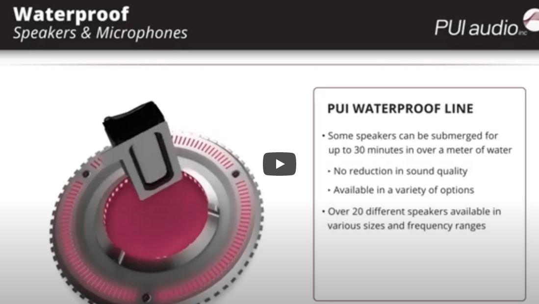 Waterproof Speakers and Microphones Product Demo