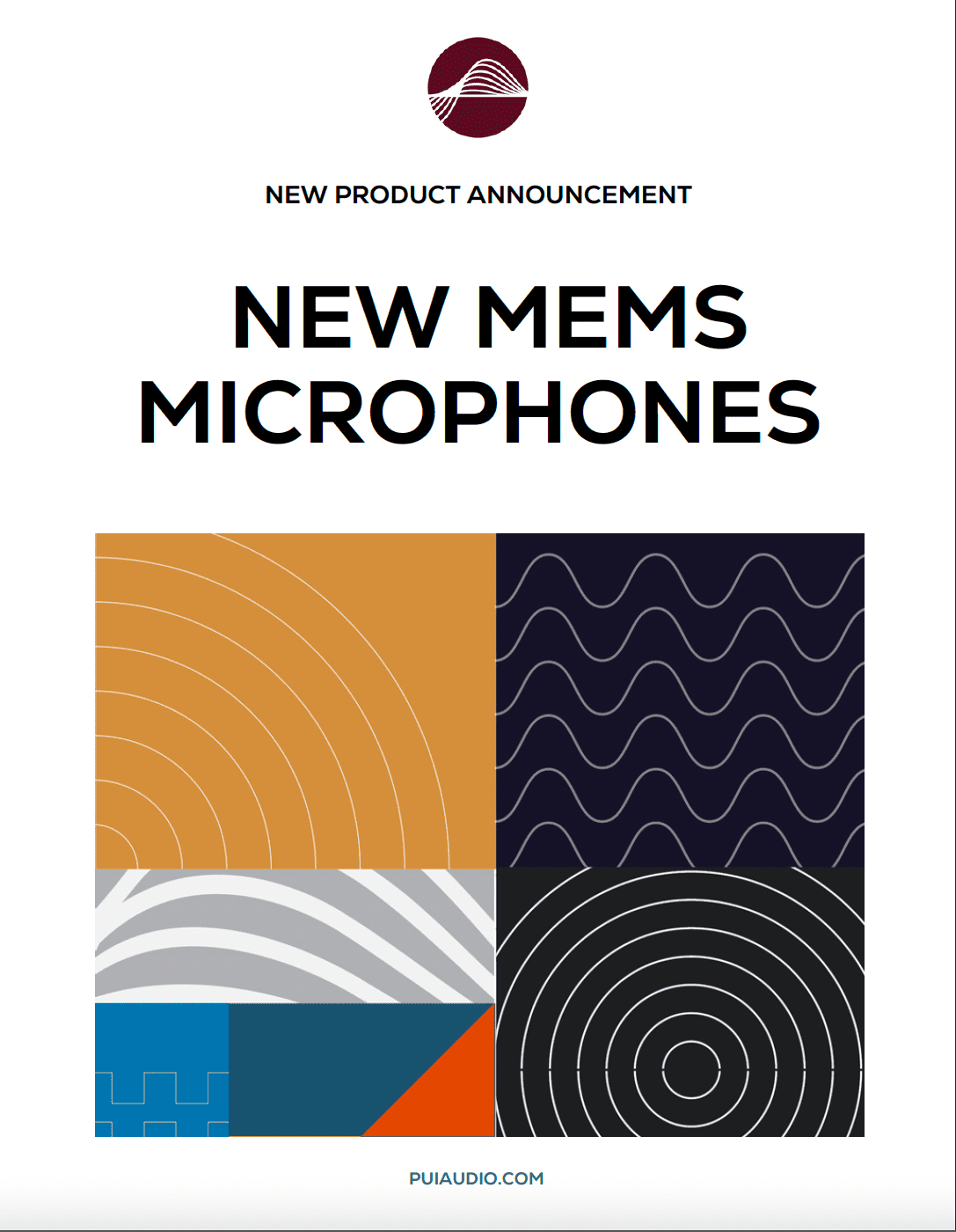New MEMS Microphones