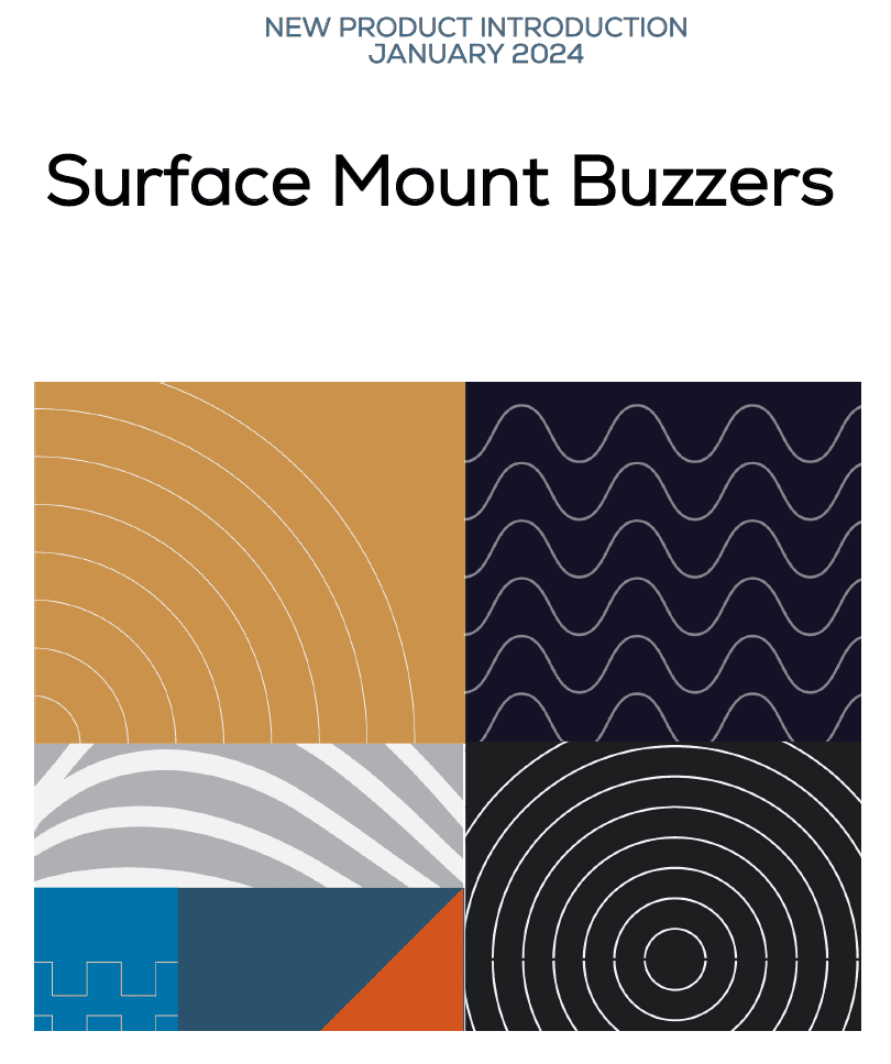 New Surface Mount Buzzers