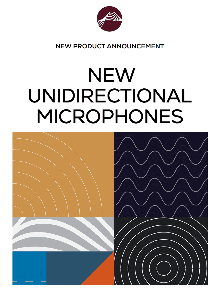 New Unidirectional Microphones