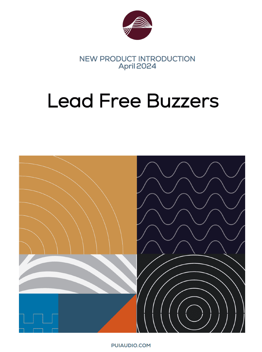 Lead Free Buzzers