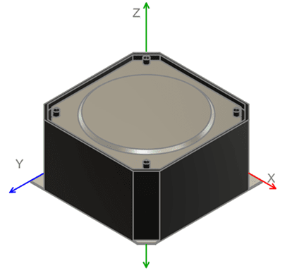 haptic actuator 3d rendering model